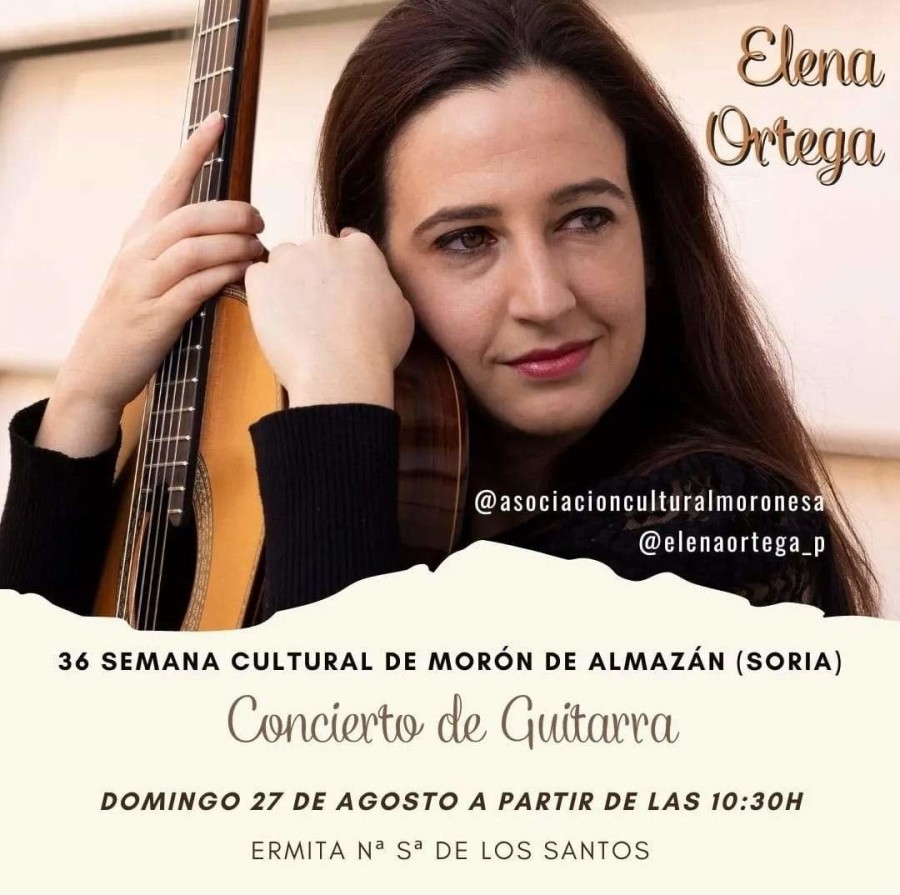 Concierto de guitarra en Morn de Almazn