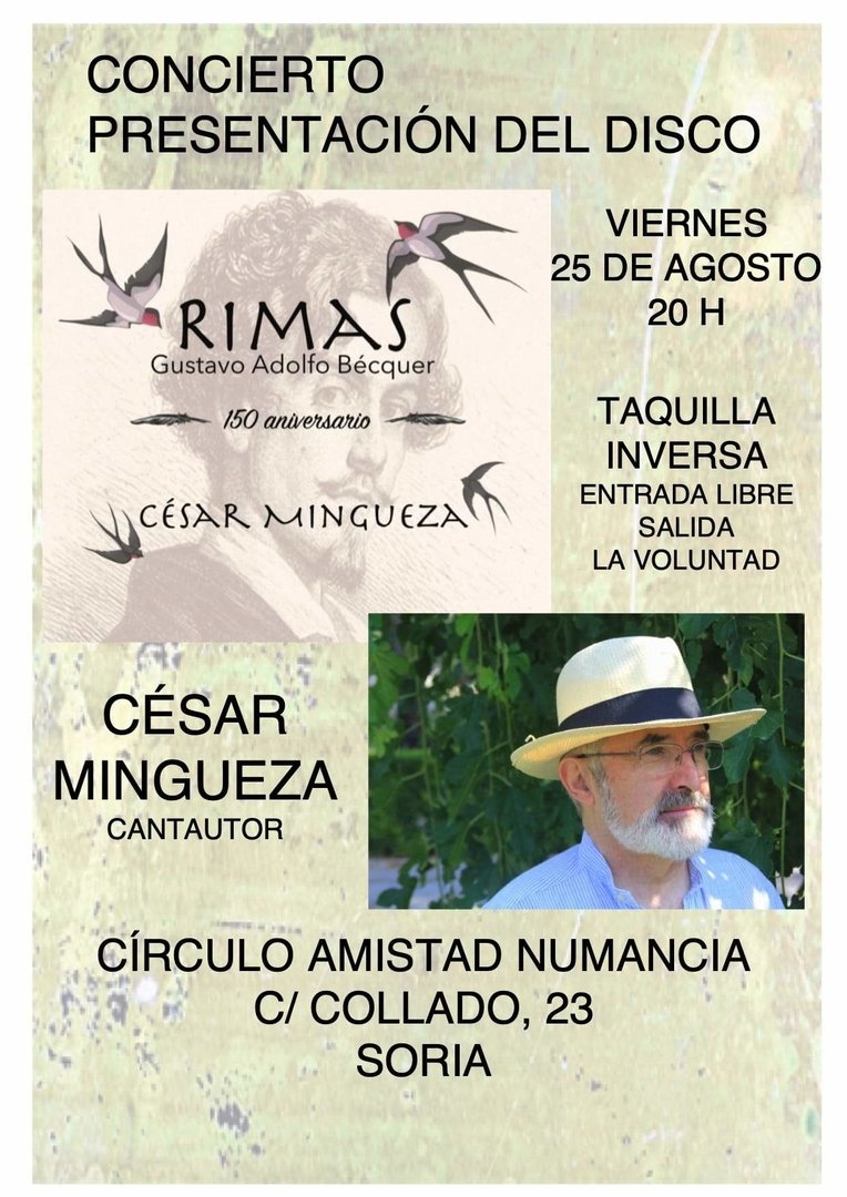 César Mingueza en el Casino C A Numancia